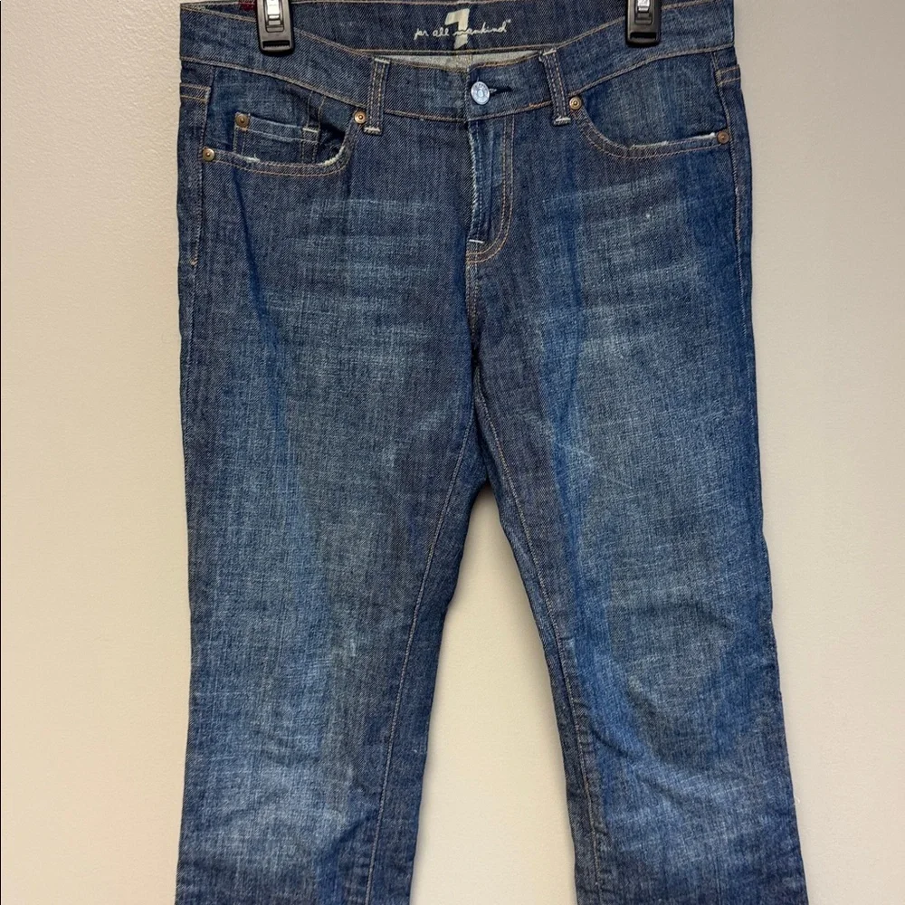 7 For All Mankind Bootcut Jeans Size 30 x 33 - Picture 2 of 7